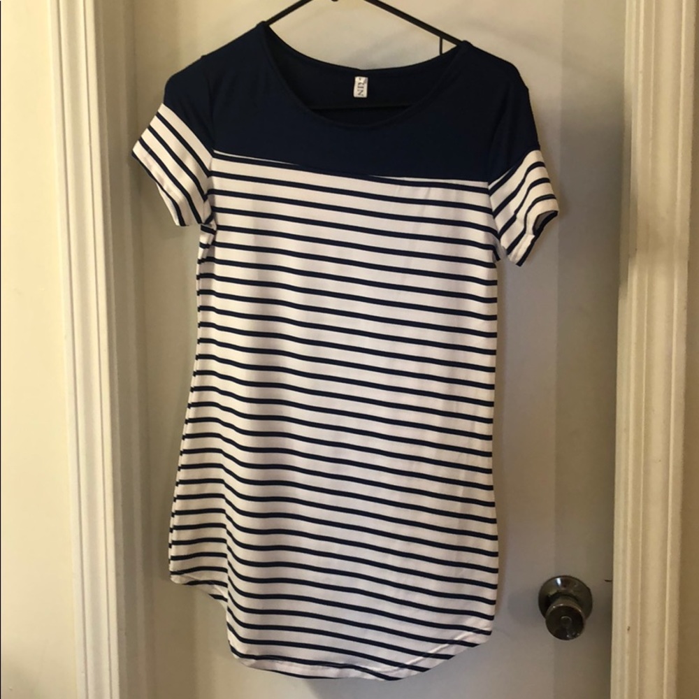 Striped sailor tunic